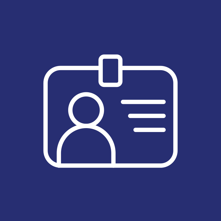 Employee benefits planning icon.