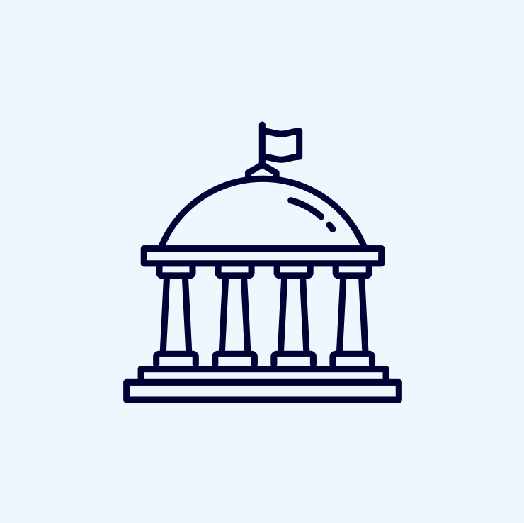 Fiduciary obligation icon.