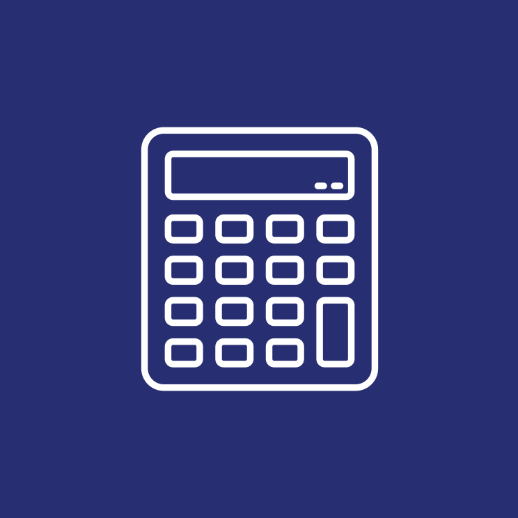 Tax planning icon.